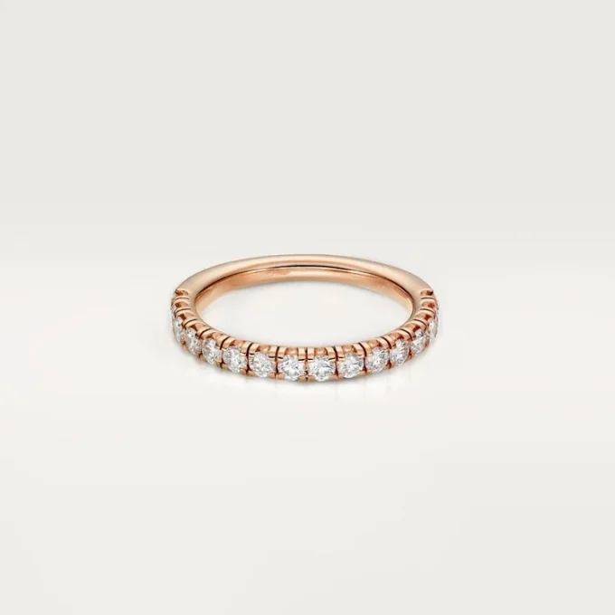 Alianza Etincelle De Cartier – Oro rosa, diamantes – Cartier