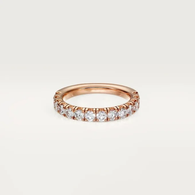 Alianza Etincelle De Cartier – Oro rosa, diamantes – Cartier