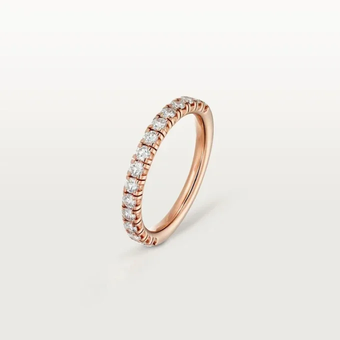 Alianza Etincelle De Cartier – Oro rosa, diamantes – Cartier