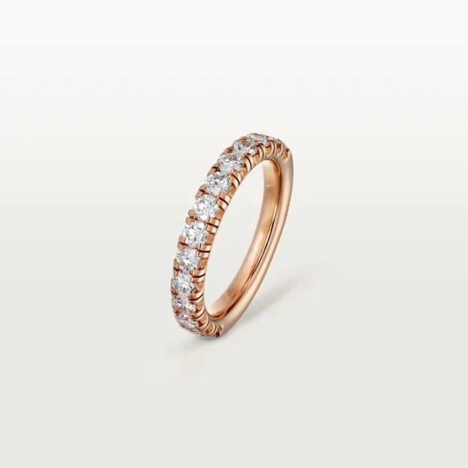 Alianza Etincelle De Cartier – Oro rosa, diamantes – Cartier