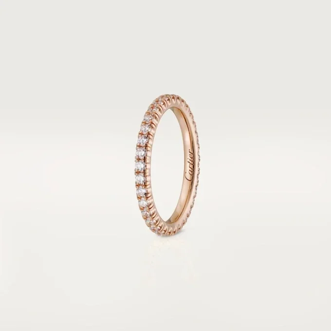 Alianza Etincelle De Cartier – Oro rosa, diamantes – Cartier
