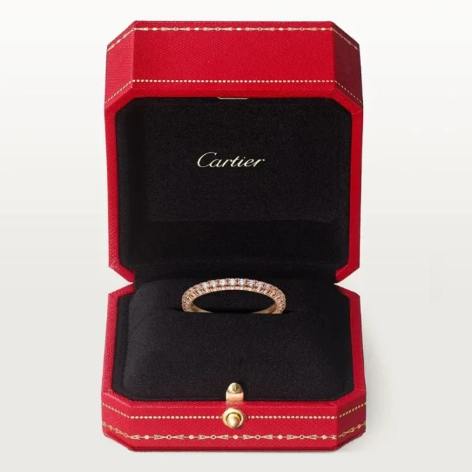 Alianza Etincelle De Cartier – Oro rosa, diamantes – Cartier