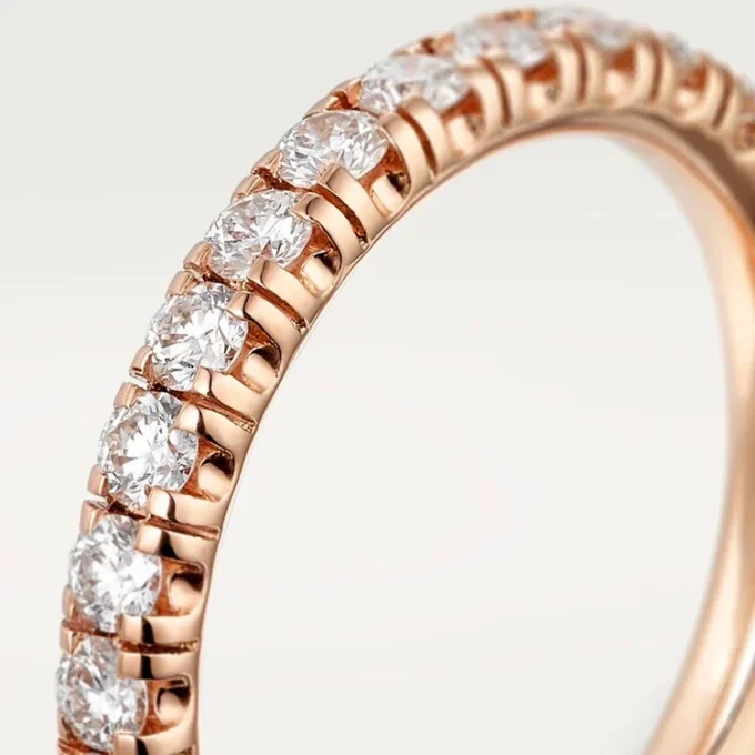 Alianza Etincelle De Cartier – Oro rosa, diamantes – Cartier