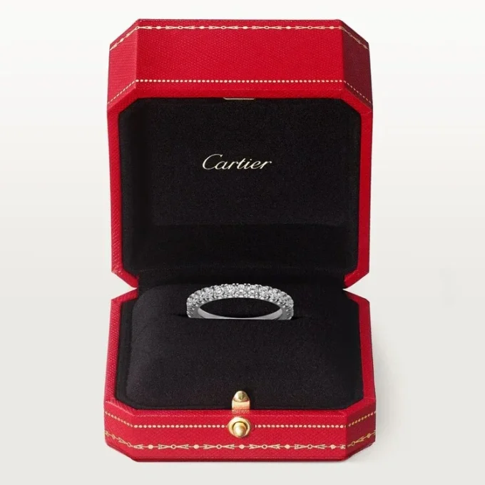 Alianza Etincelle De Cartier – Platino, diamantes – Cartier