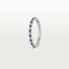 Alianza Etincelle De Cartier – Platino, zafiros, diamantes – Cartier