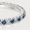 Alianza Etincelle De Cartier – Platino, zafiros, diamantes – Cartier