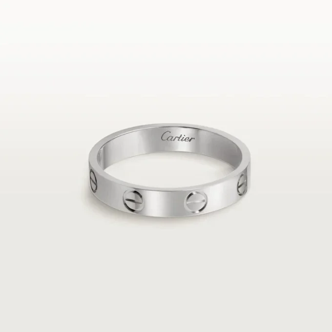 Alianza Love – Oro blanco – Cartier