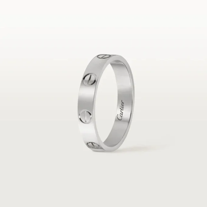 Alianza Love – Oro blanco – Cartier