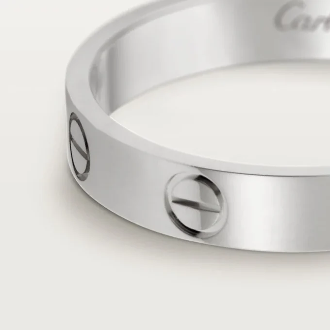 Alianza Love – Oro blanco – Cartier