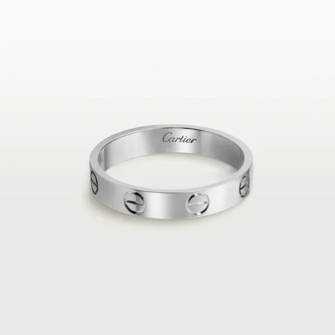 Alianza Love – Platino – Cartier
