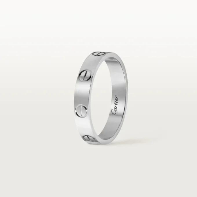 Alianza Love – Platino – Cartier