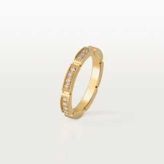 Alianza Maillon Panthere – Oro amarillo, diamantes – Cartier