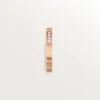 Alianza Maillon Panthere – Oro rosa, diamantes – Cartier