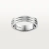 Alianza Trinity – Oro blanco – Cartier