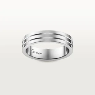 Alianza Trinity – Oro blanco – Cartier