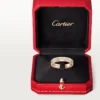 Alianza Trinity – Oro blanco, oro amarillo, oro rosa, diamantes – Cartier