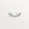Alianza Trinity Ruban – Platino, diamantes – Cartier