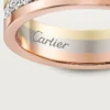 Alianza Vendome Louis Cartier, 4,8 mm de ancho, pavé