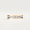 Alianza Vendome Louis Cartier, 4,8 mm de ancho, pavé