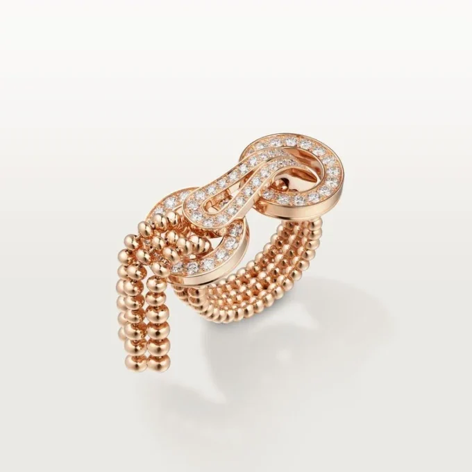 Anillo Agrafe, semipavé