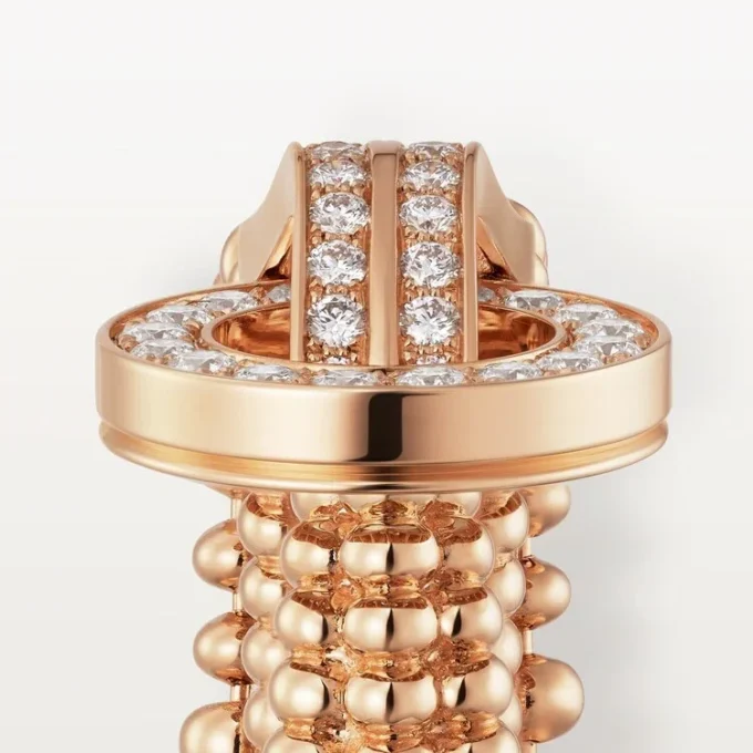Anillo Agrafe, semipavé