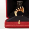 Anillo Cartier Libre Polymorph, calcedonia, diamantes