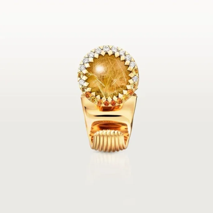 Anillo Cartier Libre Polymorph, calcedonia, diamantes