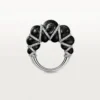 Anillo Cartier Libre Tressage, metacuarcita, diamantes