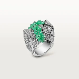Anillo Cartier Libre Tuttitutti, crisoprasa