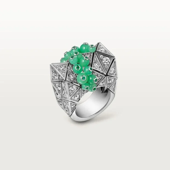Anillo Cartier Libre Tuttitutti, crisoprasa