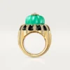 Anillo Cartier Libre Tuttitutti, crisoprasa, diamantes