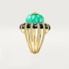 Anillo Cartier Libre Tuttitutti, crisoprasa, diamantes