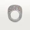 Anillo Cartier Libre Tuttitutti, zafiros Umba, diamantes
