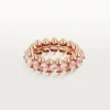 Anillo Clash De Cartier, calcedonia rosa