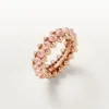 Anillo Clash De Cartier, calcedonia rosa
