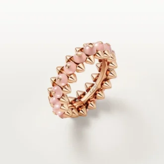 Anillo Clash De Cartier, calcedonia rosa