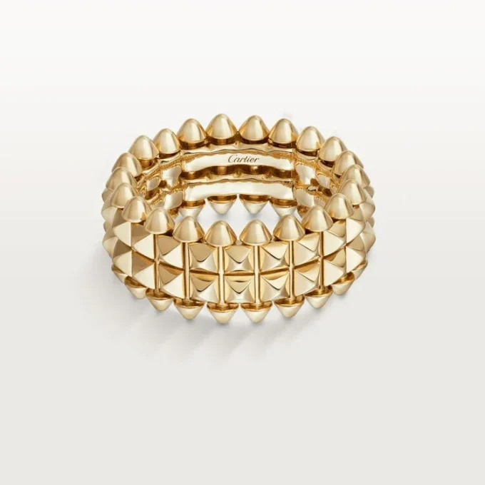 Anillo Clash de Cartier, doble fila