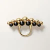Anillo Clash de Cartier, modelo extragrande, ónix