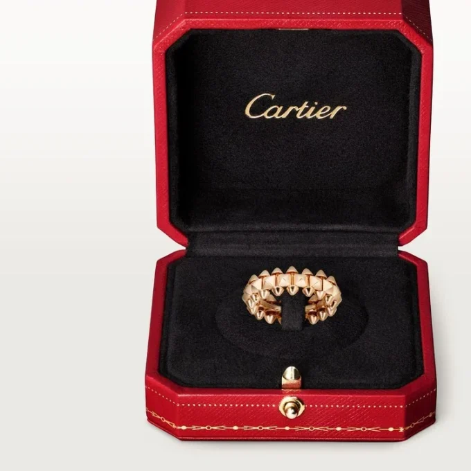 Anillo Clash de Cartier, modelo mediano – Oro rosa – Cartier