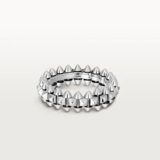 Anillo Clash De Cartier, modelo pequeño – Oro blanco – Cartier