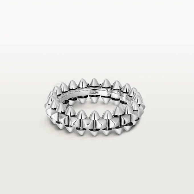 Anillo Clash De Cartier, modelo pequeño – Oro blanco – Cartier