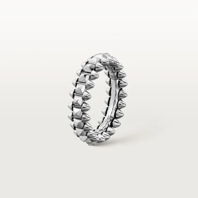 Anillo Clash De Cartier, modelo pequeño – Oro blanco – Cartier