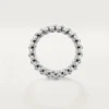 Anillo Clash de Cartier, modelo pequeño, pavé