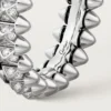 Anillo Clash de Cartier, modelo pequeño, pavé