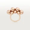 Anillo Clash de Cartier, modelo XL – Oro rosa – Cartier