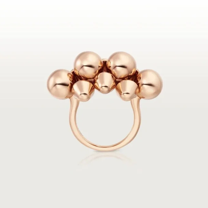 Anillo Clash de Cartier, modelo XL – Oro rosa – Cartier