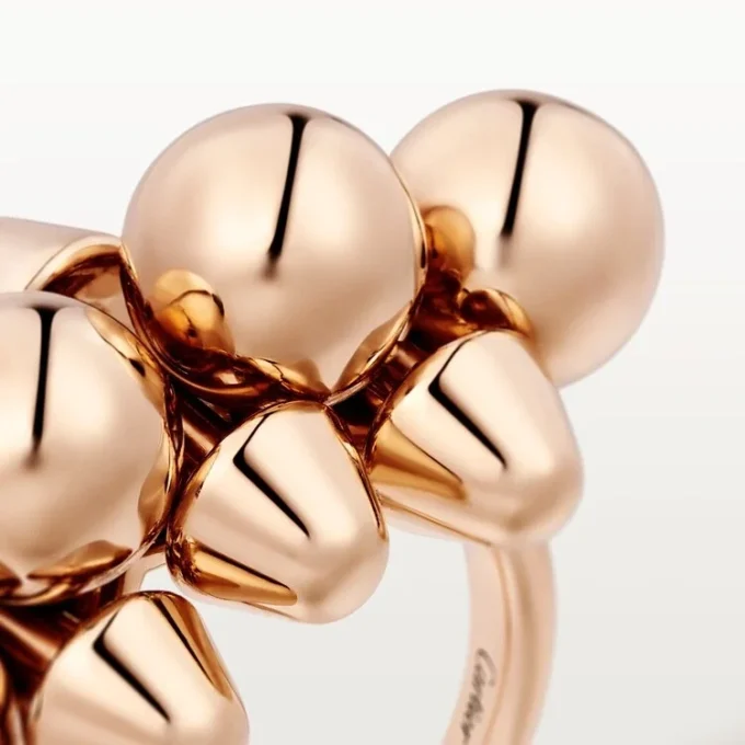 Anillo Clash de Cartier, modelo XL – Oro rosa – Cartier