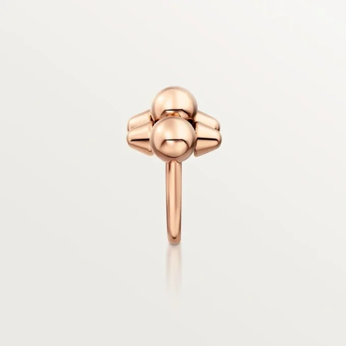 Anillo Clash de Cartier, modelo XL – Oro rosa – Cartier
