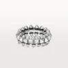 Anillo Clash De Cartier – Oro blanco, modelo mediano | Cartier EE. UU.