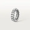 Anillo Clash De Cartier – Oro blanco, modelo mediano | Cartier EE. UU.